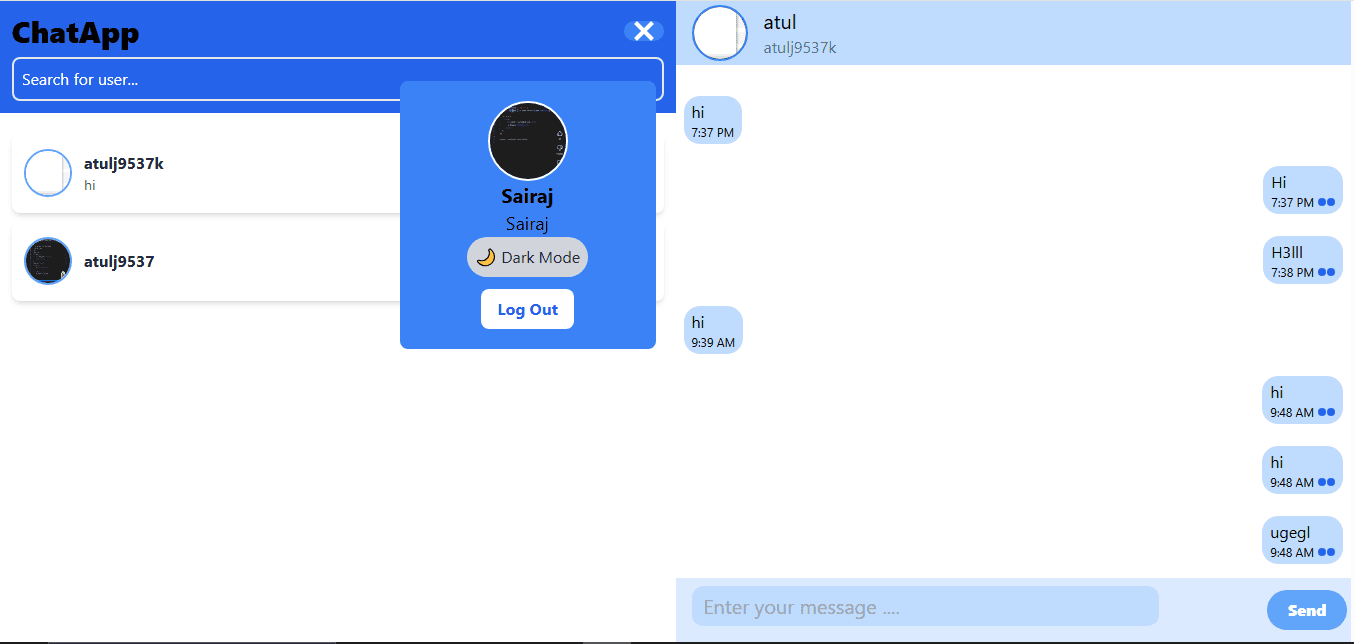 ChatApp Preview